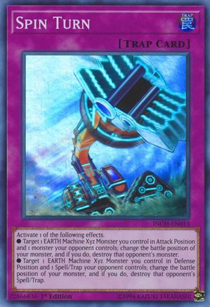 Spin Turn (INCH-EN013) - The Infinity Chasers 1st Edition