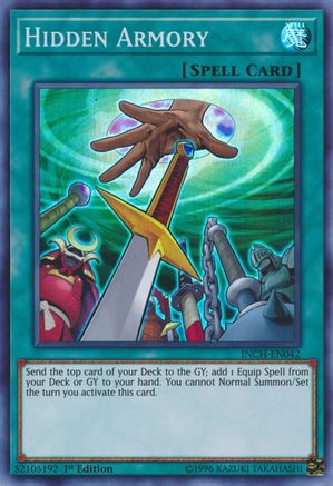 Hidden Armory (INCH-EN042) - The Infinity Chasers 1st Edition