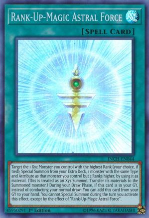 Rank-Up-Magic Astral Force (INCH-EN044) - The Infinity Chasers 1st Edition