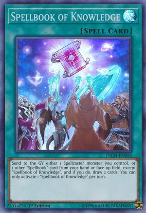 Spellbook of Knowledge (INCH-EN059) - The Infinity Chasers 1st Edition