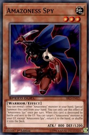 Amazoness Spy - SBLS-EN021 - Speed Duel: Arena of Lost Souls 1st Edition