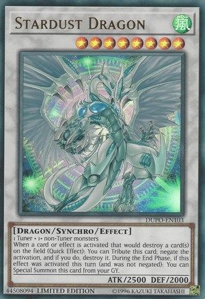 Stardust Dragon (DUPO-EN103) - Duel Power Limited