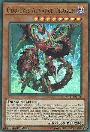 Odd-Eyes Advance Dragon (DUPO-EN011) - Duel Power 1st Edition