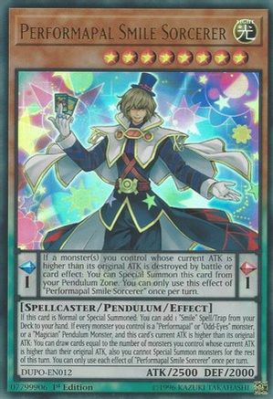 Performapal Smile Sorcerer (DUPO-EN012) - Duel Power Unlimited