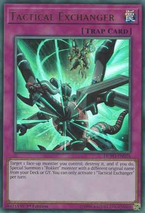 Tactical Exchanger (DUPO-EN026) - Duel Power 1st Edition