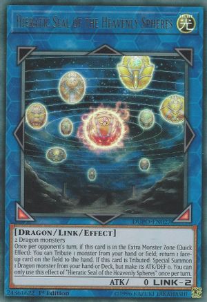 Hieratic Seal of the Heavenly Spheres (DUPO-EN027) - Duel Power 1st Edition