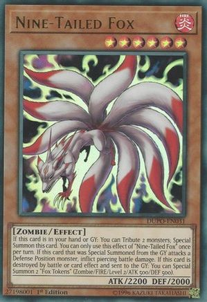 Nine-Tailed Fox (DUPO-EN031) - Duel Power Unlimited