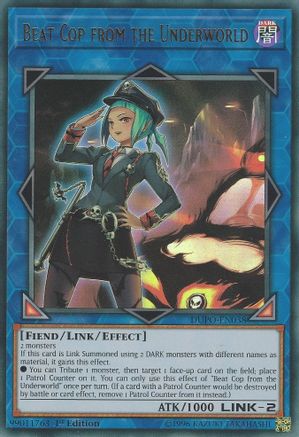 Beat Cop from the Underworld (DUPO-EN038) - Duel Power 1st Edition