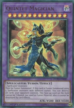 Quintet Magician (DUPO-EN040) - Duel Power 1st Edition