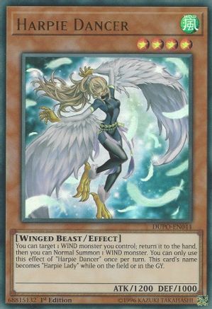 Harpie Dancer (DUPO-EN044) - Duel Power 1st Edition