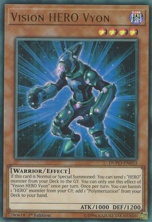 Vision HERO Vyon (DUPO-EN053) - Duel Power 1st Edition