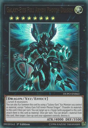 Galaxy-Eyes Full Armor Photon Dragon (DUPO-EN063) - Duel Power Unlimited