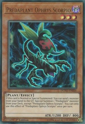 Predaplant Ophrys Scorpio (DUPO-EN066) - Duel Power 1st Edition