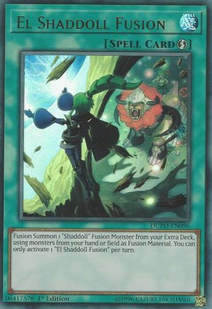 El Shaddoll Fusion (DUPO-EN096) - Duel Power 1st Edition
