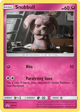 Snubbull - SM200 (In-Store Event Promo) SM200 - SM Promos Holofoil