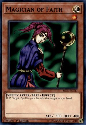 Magician of Faith (SR08-EN020) - Structure Deck: Order of the Spellcasters 1st Edition