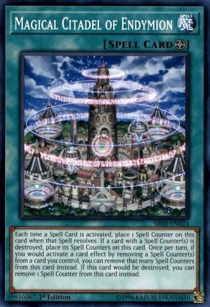 Magical Citadel of Endymion (SR08-EN024) - Structure Deck: Order of the Spellcasters 1st Edition