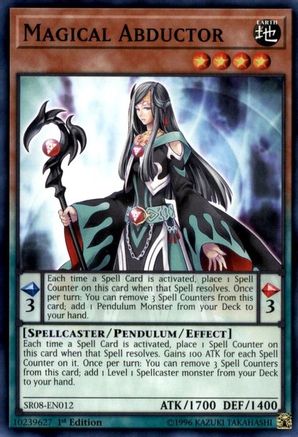 Magical Abductor (SR08-EN012) - Structure Deck: Order of the Spellcasters 1st Edition