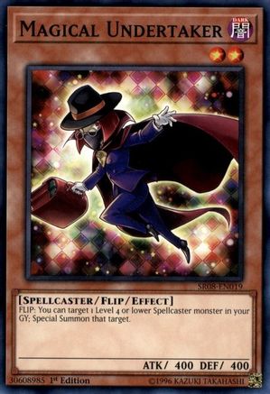 Magical Undertaker (SR08-EN019) - Structure Deck: Order of the Spellcasters 1st Edition