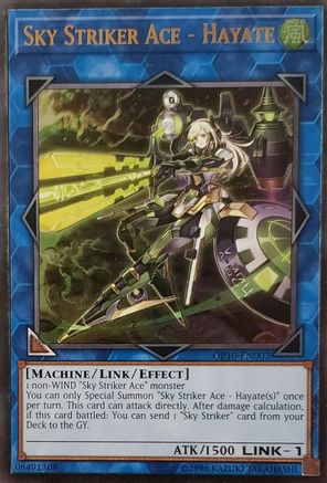 Sky Striker Ace - Hayate (UTR) (OP10-EN002) - OTS Tournament Pack 10 Unlimited