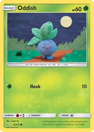 Oddish (6) 6/214 - SM  Unbroken Bonds