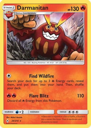 Darmanitan 24/214 - Unbroken Bonds