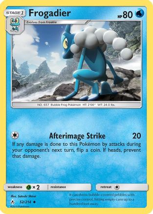 Frogadier 52/214 - Unbroken Bonds