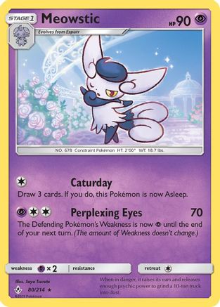 Meowstic 80/214 - Unbroken Bonds Reverse Holofoil