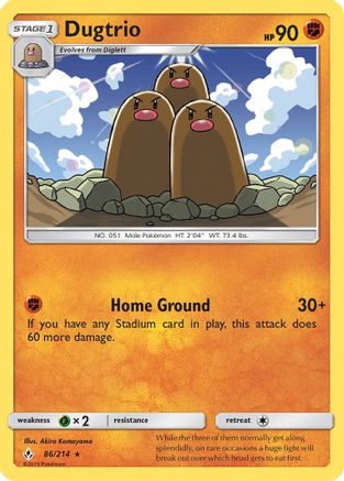 Dugtrio 86/214 - Unbroken Bonds
