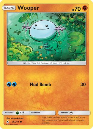 Wooper 96/214 - SM  Unbroken Bonds