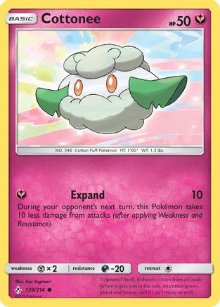 Cottonee 139/214 - SM  Unbroken Bonds