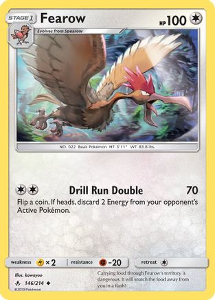Fearow 146/214 - Unbroken Bonds