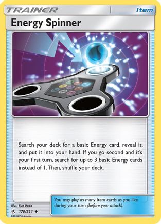 Energy Spinner 170/214 - SM  Unbroken Bonds