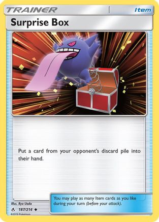 Surprise Box 187/214 - SM  Unbroken Bonds