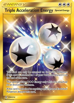 Triple Acceleration Energy 234/214 - Unbroken Bonds Holofoil