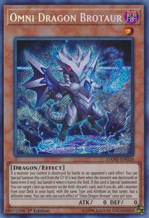 Omni Dragon Brotaur (DANE-EN020) - Dark Neostorm 1st Edition