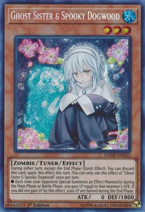 Ghost Sister & Spooky Dogwood (DANE-EN025) - Dark Neostorm 1st Edition