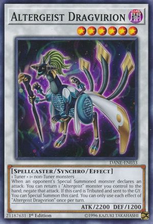 Altergeist Dragvirion - DANE-EN033 - Dark Neostorm 1st Edition