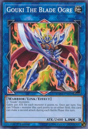 Gouki The Blade Ogre (DANE-EN043) - Dark Neostorm 1st Edition