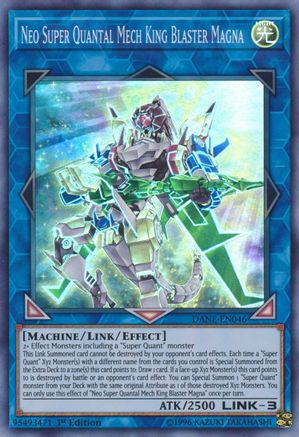 Neo Super Quantal Mech King Blaster Magna (DANE-EN046) - Dark Neostorm Unlimited