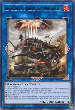 Amphibious Swarmship Amblowhale (DANE-EN050) - Dark Neostorm 1st Edition