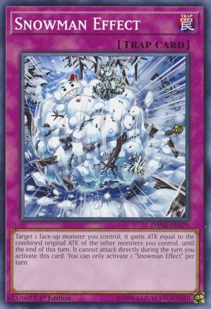 Snowman Effect (DANE-EN079) - Dark Neostorm 1st Edition