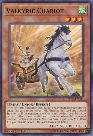 Valkyrie Chariot (DANE-EN088) - Dark Neostorm 1st Edition