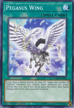 Pegasus Wing (DANE-EN090) - Dark Neostorm 1st Edition