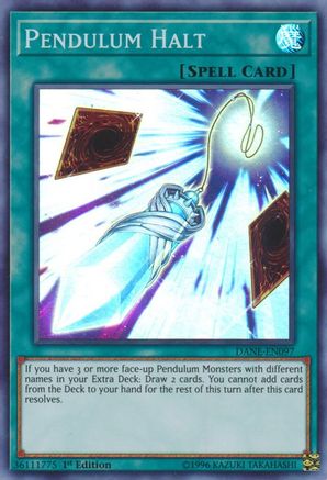 Pendulum Halt (DANE-EN097) - Dark Neostorm Unlimited
