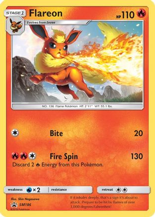 Flareon SM186/248 - SM Black Star Promos