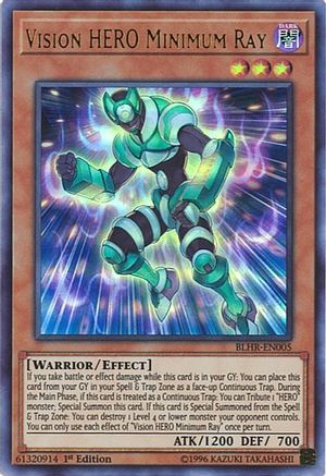 Vision HERO Minimum Ray (BLHR-EN005) - Battles of Legend: Hero's Revenge 1st Edition