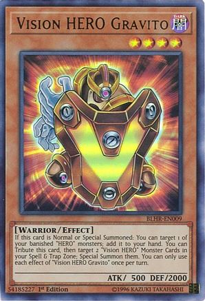 Vision HERO Gravito (BLHR-EN009) - Battles of Legend: Hero's Revenge 1st Edition