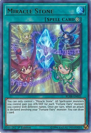 Miracle Stone (BLHR-EN021) - Battles of Legend: Hero's Revenge 1st Edition