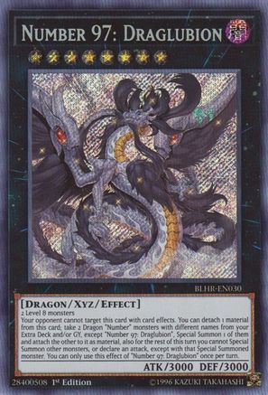 Number 97: Draglubion (BLHR-EN030) - Battles of Legend: Hero's Revenge 1st Edition